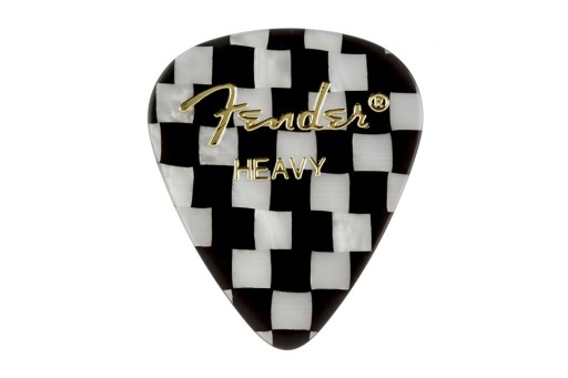 Медиатор FENDER Checker Board — тяжелый