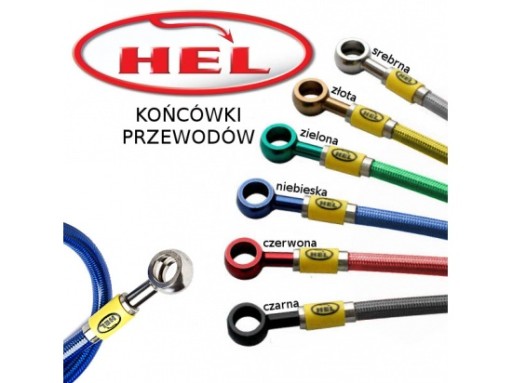 Przewody oplot HEL Honda CBR600F PC31 F3 1995-1998