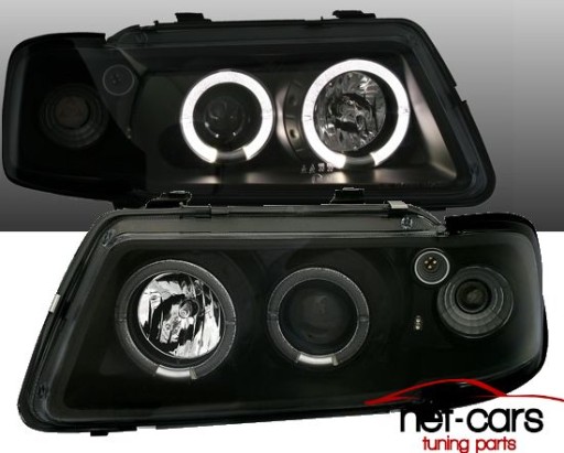 ЛАМПЫ ФАР AUDI A3 S3 8L ANGEL EYES LED B