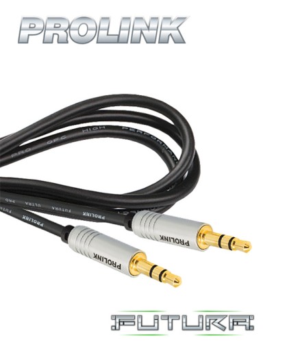 JACK - JACK 3,5 мм КАБЕЛЬ PROLINK FUTURA SLIM 2 м AUX