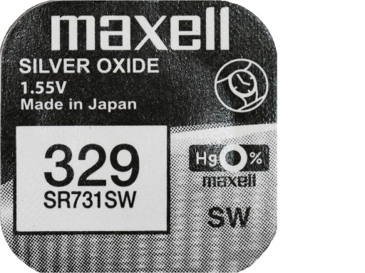 3 СЕРЕБРЯНЫХ АККУМУЛЯТОРА MAXELL SR 731 SW 329 V525 V329 SR731SW