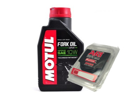 УПЛОТНИТЕЛИ ARI102 + ЖИДКОСТЬ MOTUL 10W YAMAHA YZF 600 R 06-07