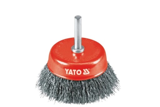 ПЕРЕДНЯЯ ЩЕТКА YATO FI 75MM С ХВОСТОВИКОМ