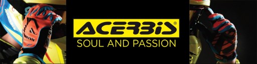 Перчатки Acerbis MX1 оранжевые/желтые