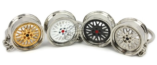 Brelok breloczek felga BBS LM czarny, grafit,szary