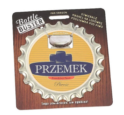 OTWIERACZ do butelek DO PIWA Z TEKSTEM z magnesem