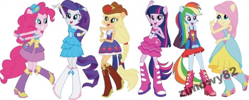 НАКЛЕЙКИ «ДЕВОЧКИ ЭКВЕСТРИИ» My Little Pony