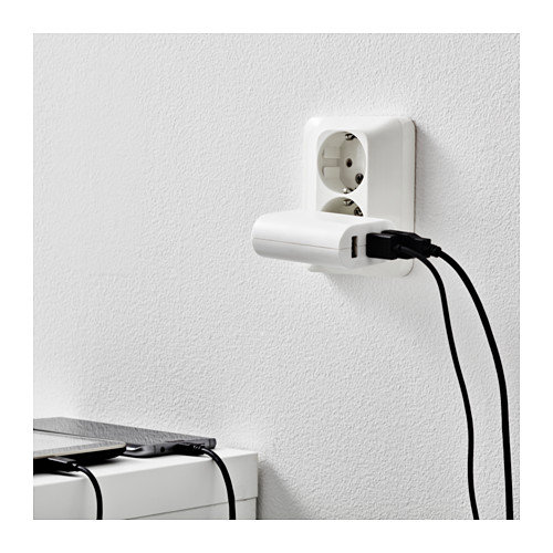 IKEA ładowarka KOPPLA Ładowarka USB/ 3 porty