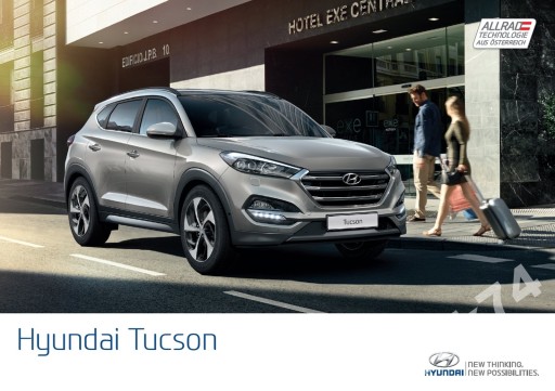 Брошюра Hyundai Tucson 2016 Австрия