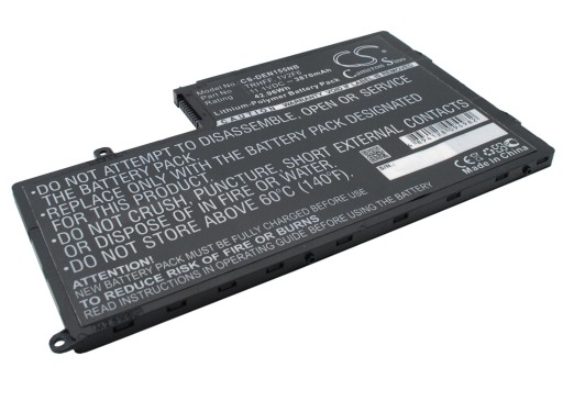 Аккумулятор MITSU для Dell Inspiron 14 3800 мАч 11,1 В BC/DE-5445