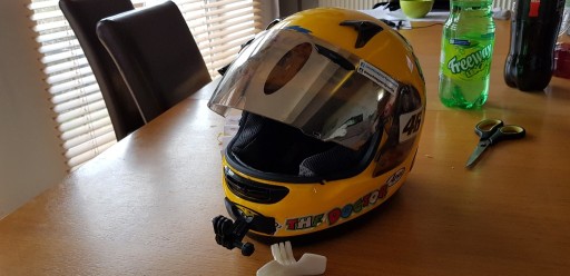 Крепление GoPro, шлем HJC ARAI, другой AGV Shoei