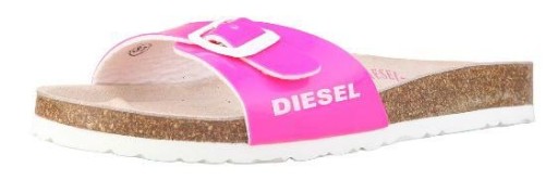 ТАПОЧКИ DIESEL ORIGINAL размер 41 цвет ФУКСИЯ