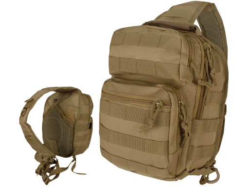 Рюкзак Mil-Tec One Strap Assault 10 л в форме койота