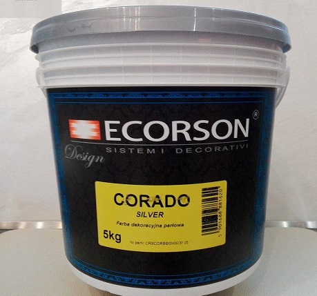 Краска декоративная CORADO SILVER Ecorson 5кг