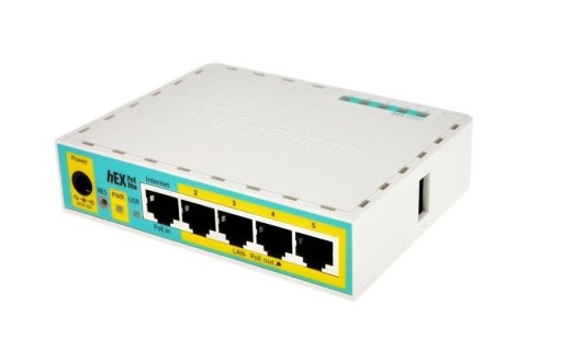 Router przewodowy MikroTik RB750UP-R2