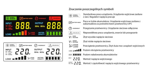 Блок питания ИБП sinus PRO 2200 преобразователь KEMOT 12В 230В 2200/1600Вт