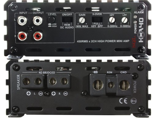 Экскурсия HXA-40 SQL — 2-канальный УСИЛИТЕЛЬ 2x300/350 Вт 1x800 Вт RMS Hi-Input