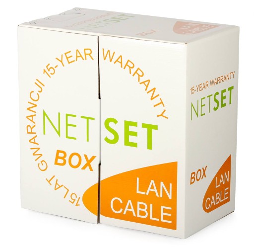 Skrętka UTP/K6/305M/PE zewnętrzna Netset