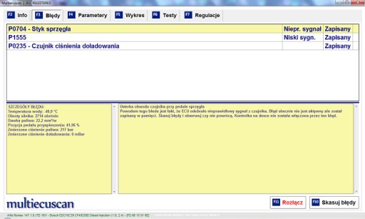 ПАКЕТ FIAT ALFA LANCIA + адаптеры MULTIECUSCAN 7