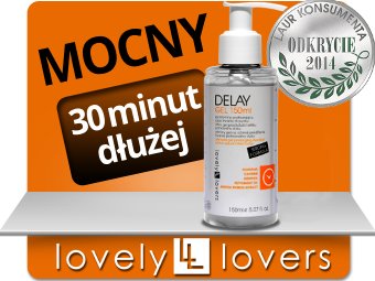 LOVELY LOVERS DELAY GEL 150 мл Задержка эякуляции