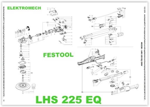 FESTOOL ЩЕТКИ PLANEX LHS225 EQ 203231