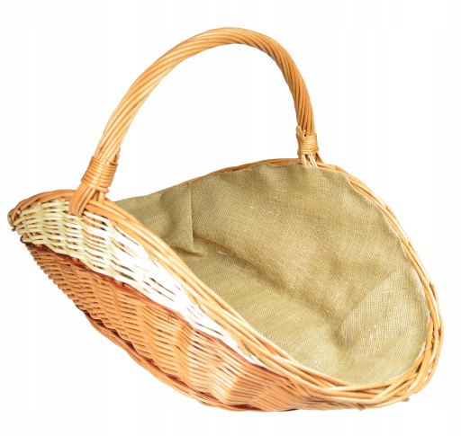 Каминная корзина плетеная WOOD BASKET XL ДЖУТ