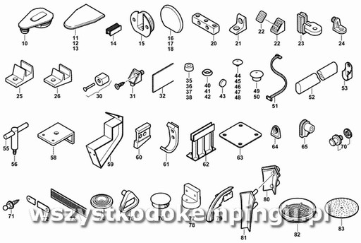 Резиновая натяжная лестница для прихожей 240x20