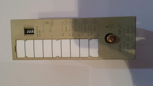 SIEMENS SIMATIC s5 6ES5 464-8ME11 АНАЛОГОВЫЙ ВХОД