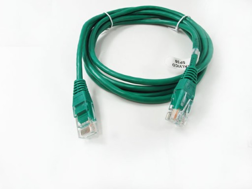 Сетевой кабель патч-корда RJ45 UTP 3,0 м ЗЕЛЕНЫЙ