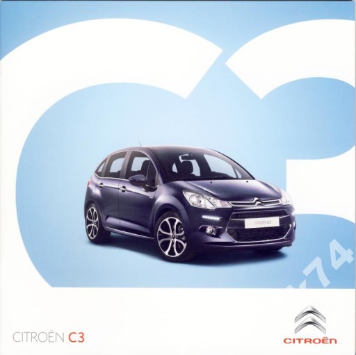 Брошюра Citroen C3 2015 польский