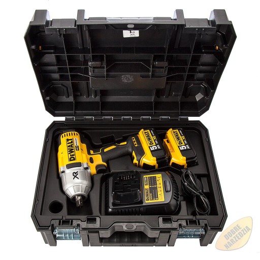 Аккумуляторный ударный шуруповерт Dewalt DCF899HP2, 18 В, аккумуляторный, 1/2 ключа