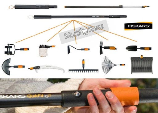 FISKARS Графитовая ручка L 156см Quikfit 136001