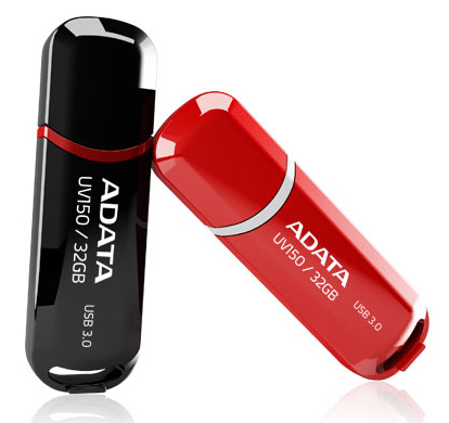 БЫСТРЫЙ ФЛЕНДРИКОВ ADATA 32 ГБ UV150 USB 3.0 90 Мбит/с