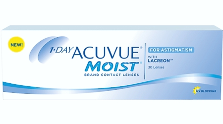 1-Day Acuvue Moist для линз с астигматизмом 30 шт.