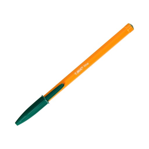 Ручка шариковая 0,50мм зеленая BIC Orange