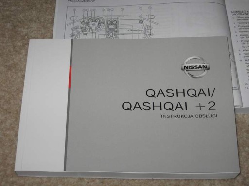 NISSAN Qashqai Руководство пользователя на польском языке 2009-2013 гг.