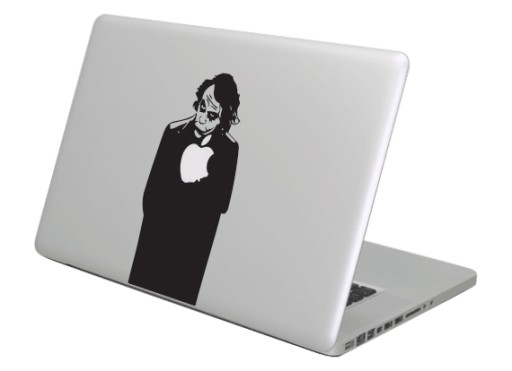 Наклейка для ноутбука Apple MacBook Joker (Бэтмен)