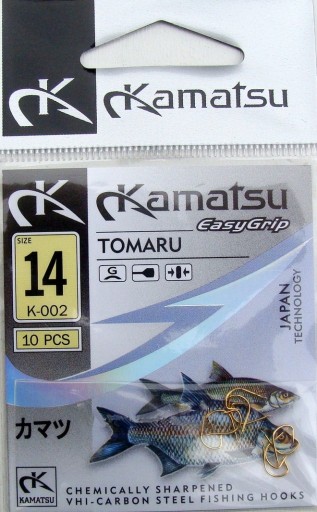 КРЮЧКИ KAMATSU ДЛЯ БЕЛОЙ РЫБЫ 10 ШТ № 14