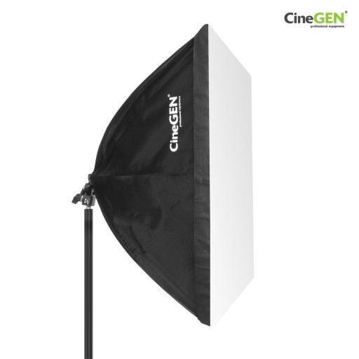 2x lampa SOFTBOX 40x60 cm 650W statyw foto