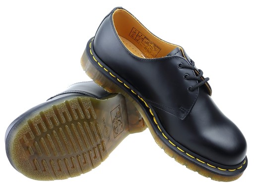 Доктор Martens 1461 59 черные черные ботинки Dr.Martens 38