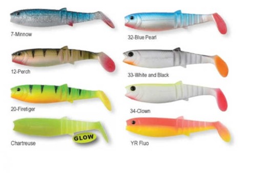 SAVAGE GEAR CANNIBAL SHAD - Firetiger 12,5 см