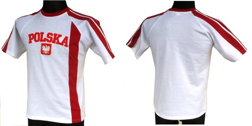 Koszulka bawełniana Polska : super jakość : XXXL
