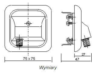 СПУТНИКОВАЯ/DVB-T розетка GIS-F1-1/P скрытого монтажа