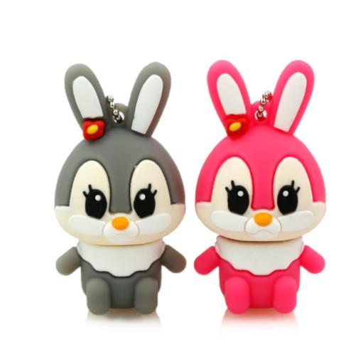 НАКОПИТЕЛЬ USB 128 ГБ GREY BUNNY RABBIT BUNNY