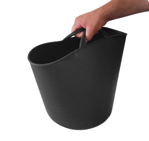 КОНТЕЙНЕР FLEXI BUCKET, ГИБКАЯ КОРЗИНА 42 Л, ЧЕРНЫЙ