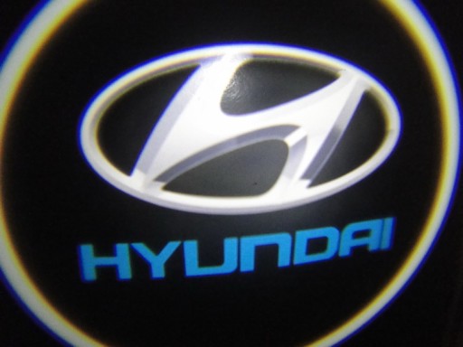 ŚWIATŁA LED POWITALNE LOGO KIA PROJEKTOR MOC 2x7W