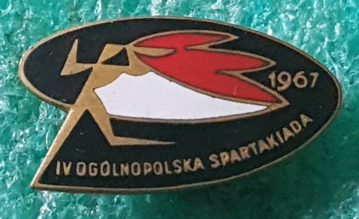 ЗНАК 4-Й МОЛОДЕЖНОЙ Спартакиады 1967 г.