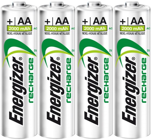 4x АККУМУЛЯТОРНЫЕ БАТАРЕИ ENERGIZER Power Plus AA R6 2000 мАч