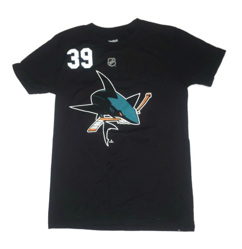 Футболка San Jose Sharks Reebok NHL S для мальчиков