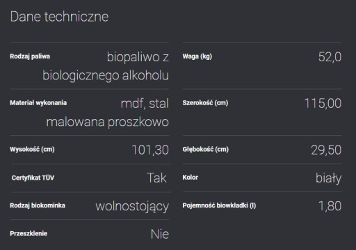 НОЯБРЬ TUV Отдельностоящий бездымный биокамин ECO